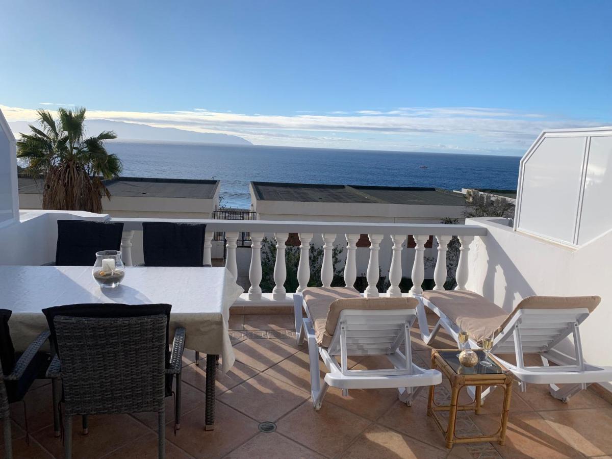 Ocean Pearl, Luxurioeses Haus, Meerblick, Grosse Sonnenterrasse, Teneriffa Sued, Los Gigantes, 600M Zum Strand, 200M Zum Ort, Ruhig 아칸티라도 외부 사진