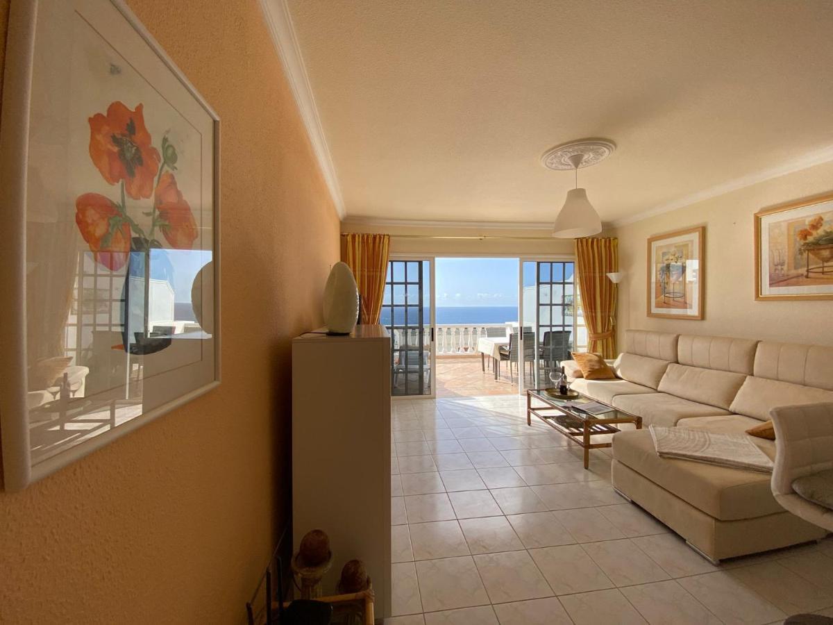 Ocean Pearl, Luxurioeses Haus, Meerblick, Grosse Sonnenterrasse, Teneriffa Sued, Los Gigantes, 600M Zum Strand, 200M Zum Ort, Ruhig 아칸티라도 외부 사진